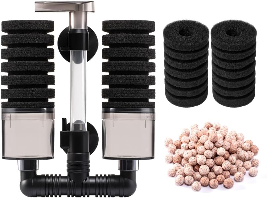 DaToo Bio Sponge Filter with Spare Sponges