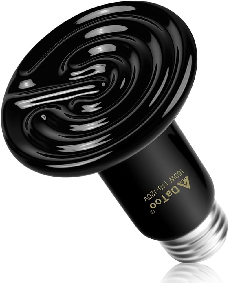 DaToo Ceramic Heat Emitter 150W, E26