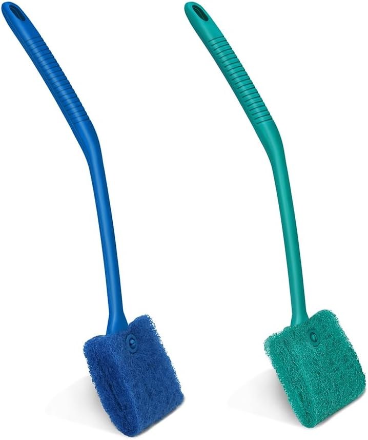 DaToo Long-Handle Sponge Brush, 2 Pcs