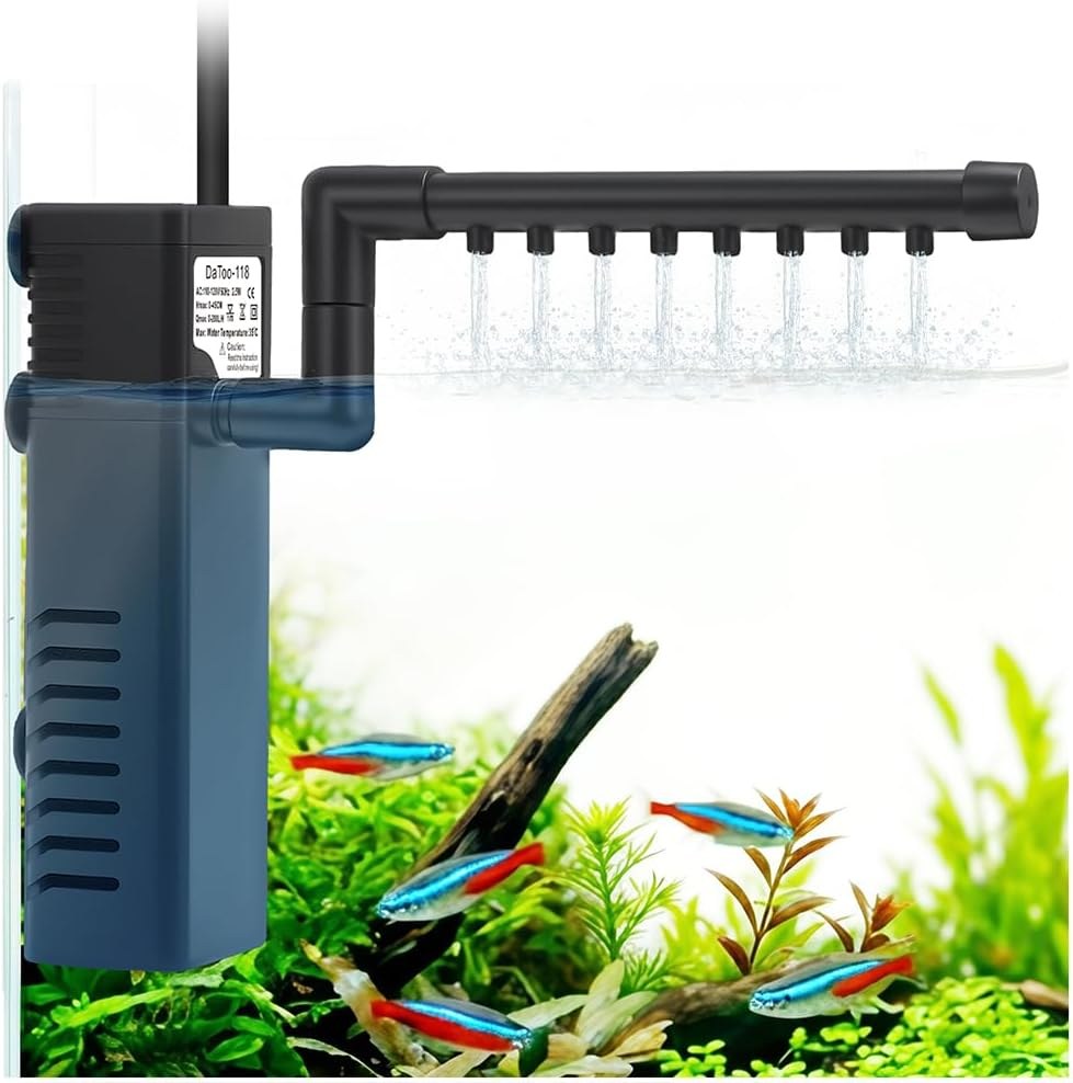 DaToo Submersible Internal Filter 2.5W, 3 Outlet Modes